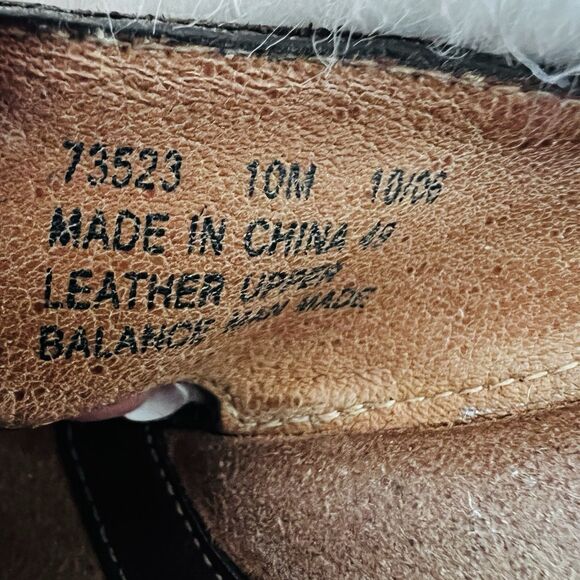 Clarks Artisan Collection Espresso Brown Wedge Slip on Earthy Sandals - Size 10M - Picture 9 of 9